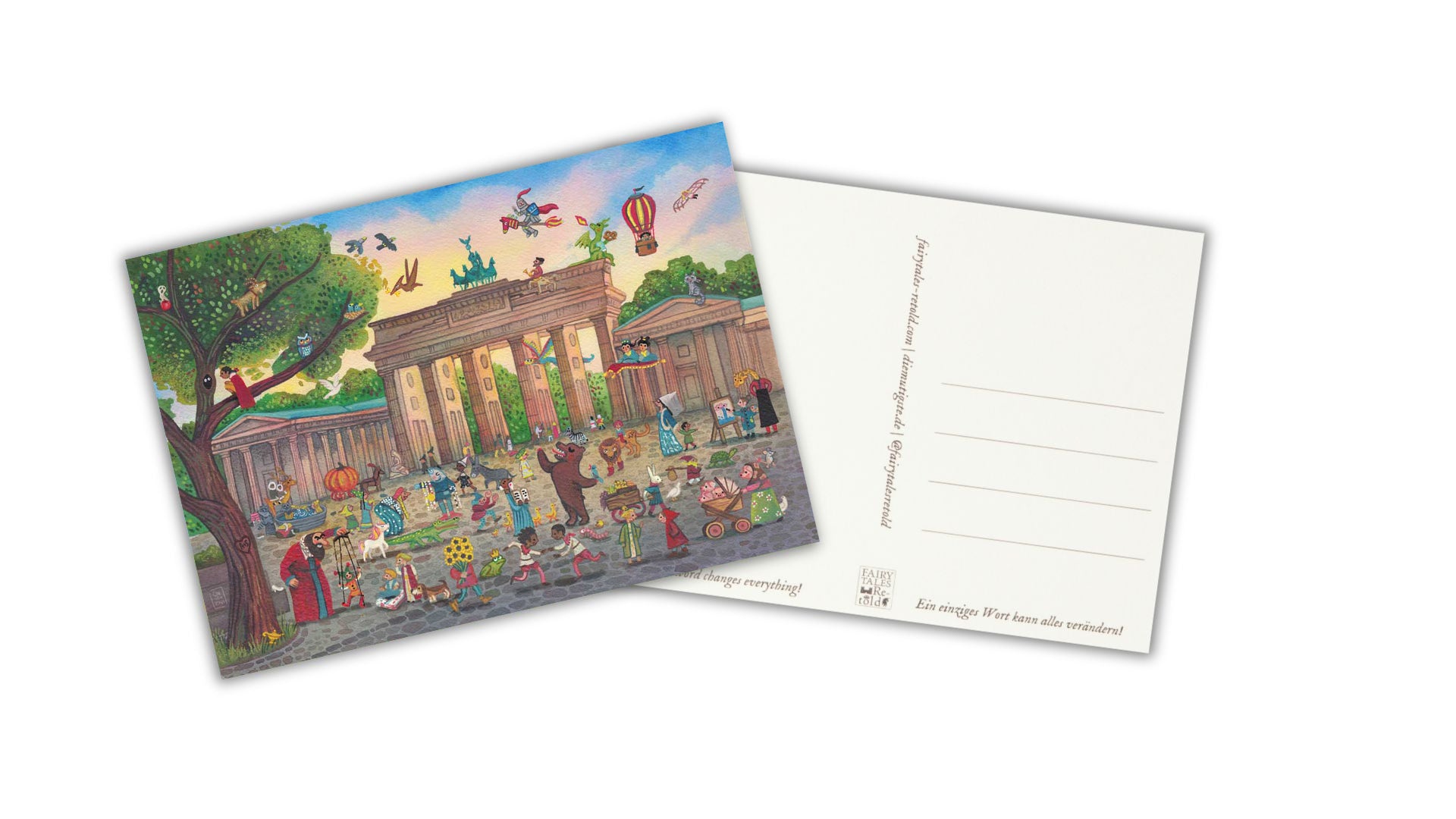 Brandenburg Gate Postcard